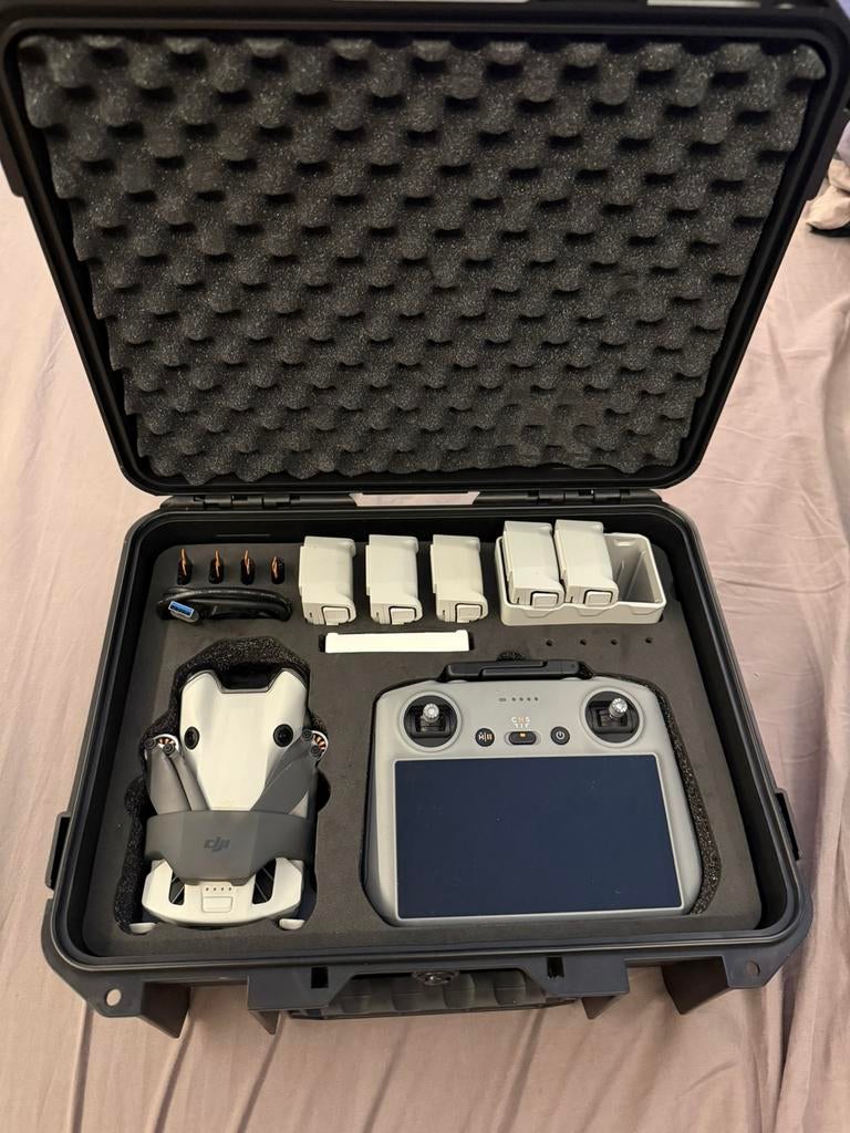 Dji Mini 4 Pro (Fly More Combo, Smart Remote), 30 tot 45 minuten, Cameradrone, Verzenden, Obstakel-ontwijking