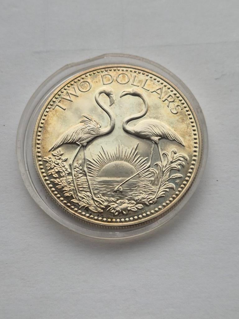 2 Dollar  1974, Ophalen of Verzenden, Zilver