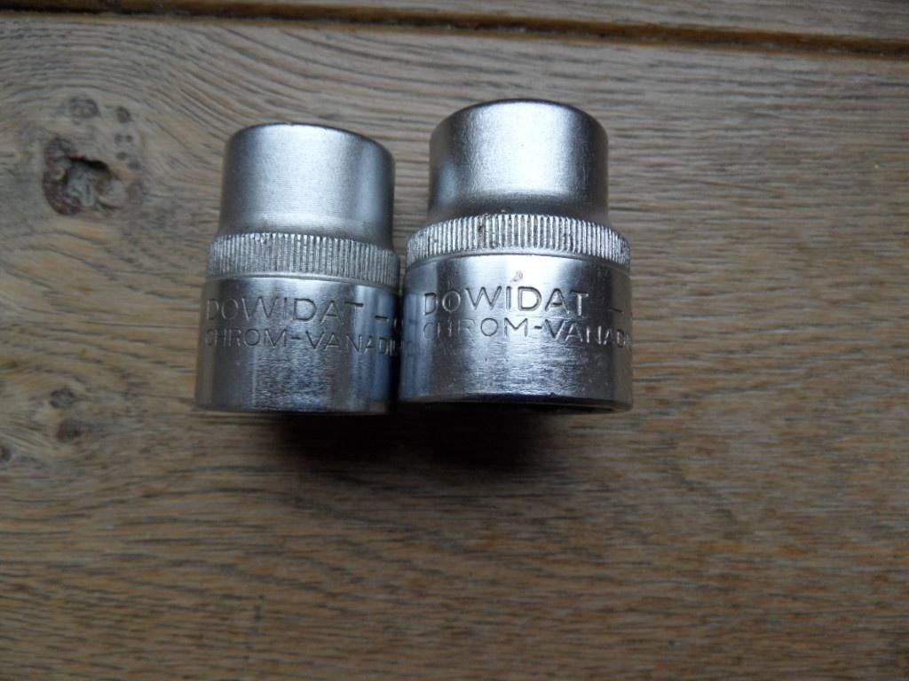 Dowidat (Gedore) D19 maat 20 24 dop 1/2 aandrijving (6 kant), Ophalen of Verzenden, Zo goed als nieuw