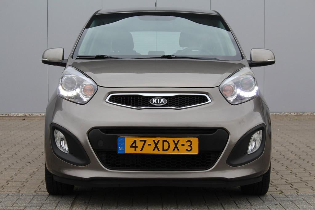 Kia Picanto 1.0 CVVT Comfort Pack | 5 Deurs | Airco | Elektr, Voorwielaandrijving, Stof, Gebruikt, Zwart