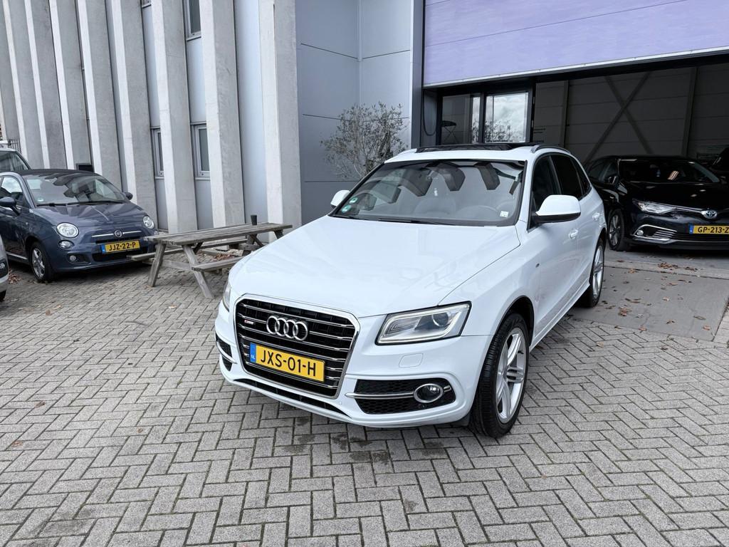 Audi Q5 3.2 FSI quattro 3x S-Line! PANO! 20INCH! LED! B&O! I, Euro 5, 1800 kg, Gebruikt, Zwart