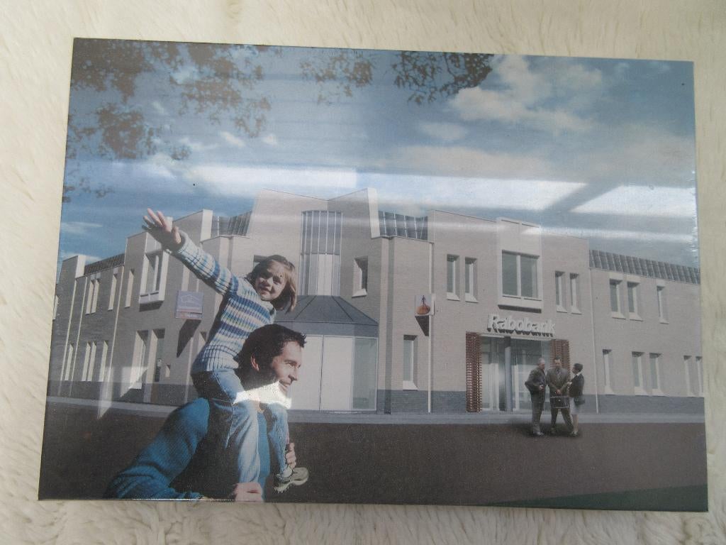 Puzzel Rabobank kantoor Roden, Ophalen of Verzenden, 500 t/m 1500 stukjes, Nieuw, Legpuzzel