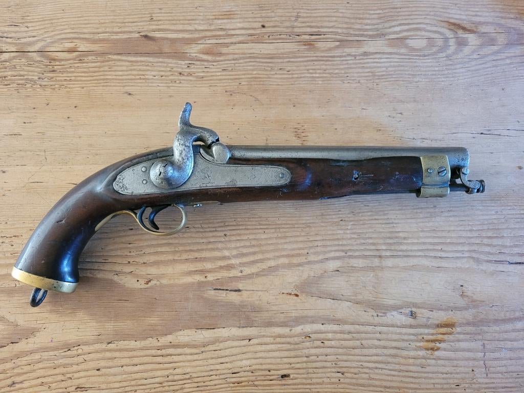 Antiek cavalerie pistool zeldzaam !!, Verzamelen, Ophalen of Verzenden, Overige soorten