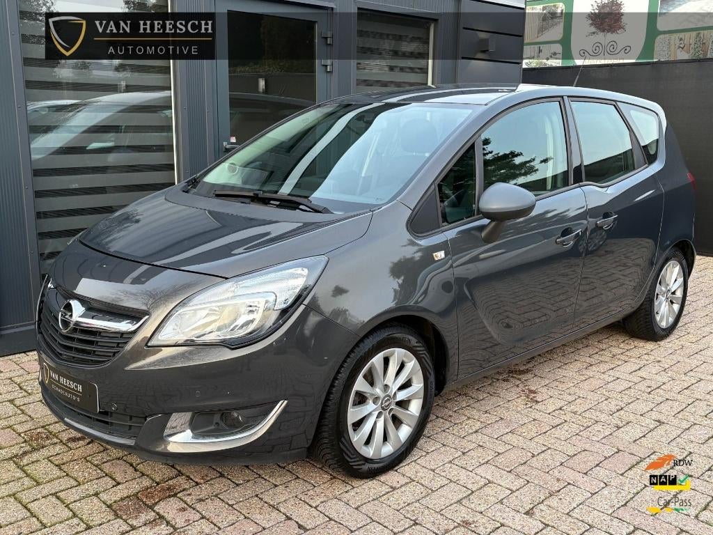 3 x Opel Meriva 1.4 Business+ | Bouwjaar 2011 - 2014 - 2017, Auto diversen, Schadeauto's, Ophalen, Handgeschakeld, Zilver of Grijs