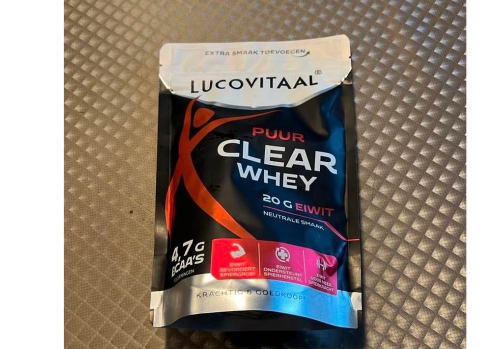 Lucovitaal Puur Clear Whey Eiwitpoeder nieuw!€2,00, Ophalen of Verzenden, Nieuw, Overige typen