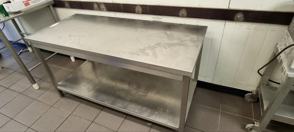 Snijtafel RVS, Ophalen, Gebruikt