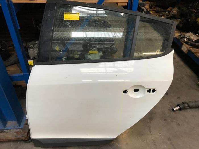 Portier 4Deurs links-achter van een Renault Megane, Ophalen of Verzenden, 3 maanden garantie, Gebruikt, Deur