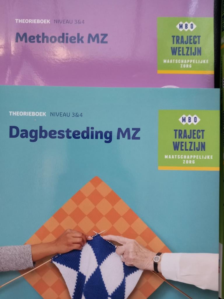 Theorieboeken MBO Traject Welzijn MZ, Boeken, Ophalen of Verzenden, Zo goed als nieuw, MBO, Onbekend