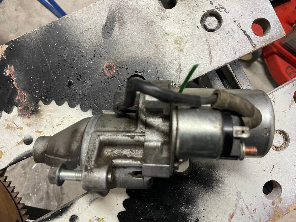 Startmotor en vliegwiel Honda GX390, Ophalen of Verzenden, Gebruikt, Elektrische starter