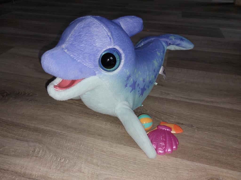 Fur real dolfijn knuffel, Ophalen of Verzenden, Zo goed als nieuw, Overige typen