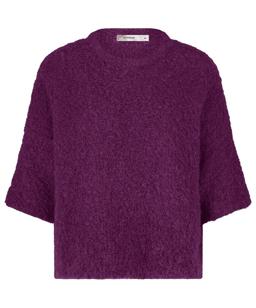 Summum bouclé trui alpaca maat S, Ophalen of Verzenden, Nieuw, Maat 36 (S), Paars