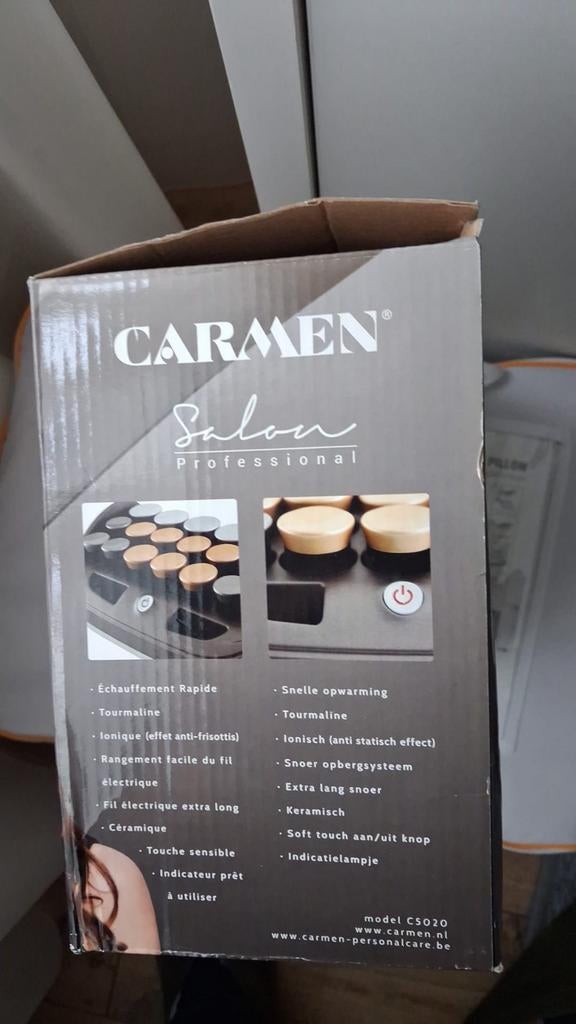 Carmen set, Ophalen