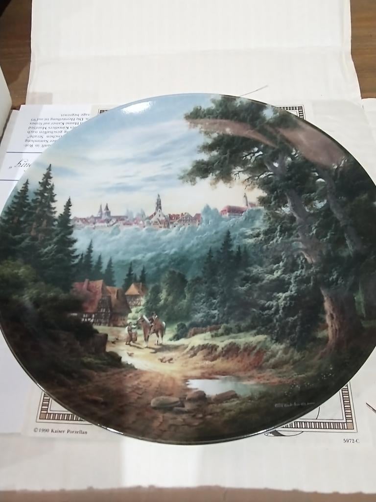 Wandbord Kaiser 91., Ophalen of Verzenden