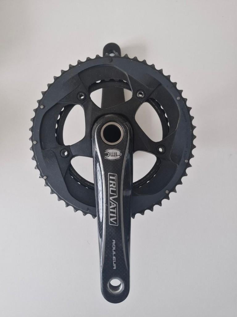Truvativ Rouleur carbon crankstel 52/39, 172.5, Fietsen en Brommers, Fietsaccessoires | Fietsgereedschap, Ophalen of Verzenden