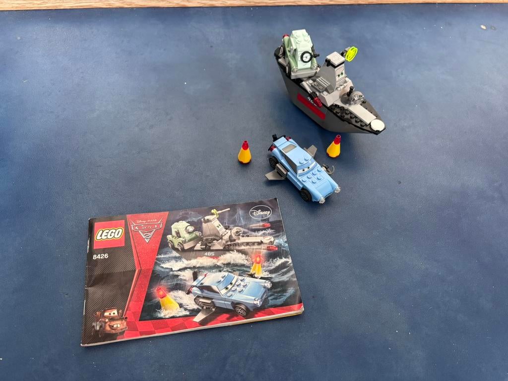 Lego Cars 2 Ontsnapping op zee 8426, Ophalen of Verzenden, Zo goed als nieuw