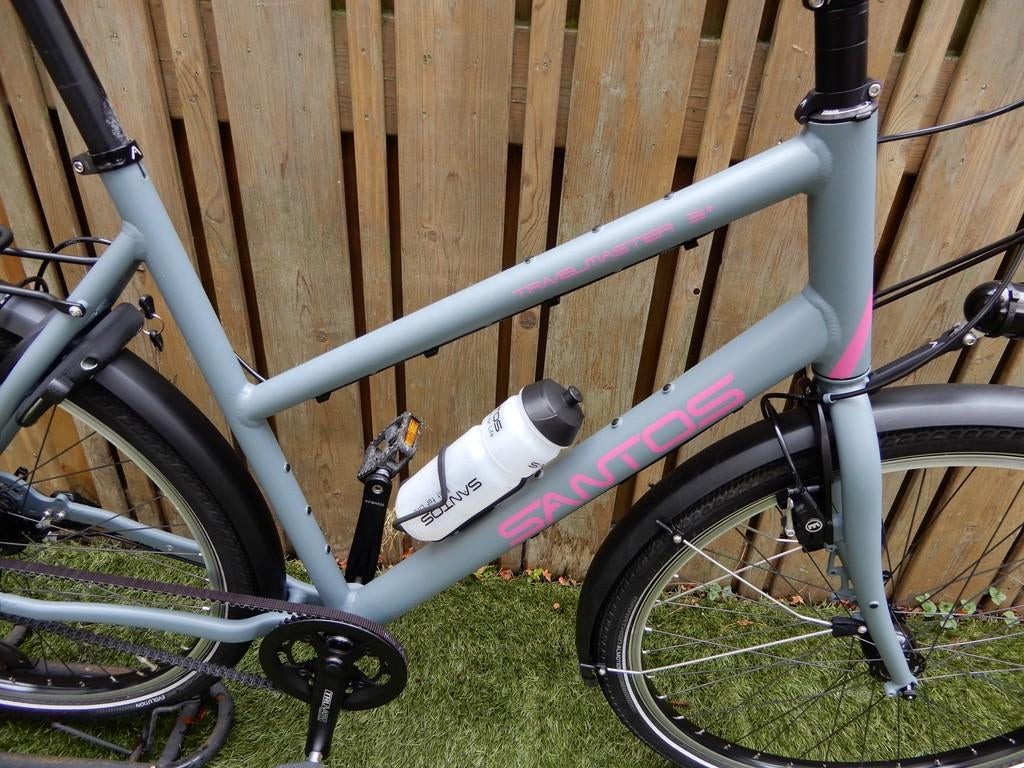 Santos Travelmaster 3+ 61 Cm Rohloff+ Magura +Son+Riem, Ophalen, Zo goed als nieuw, 55 cm of meer, Meer dan 20 versnellingen