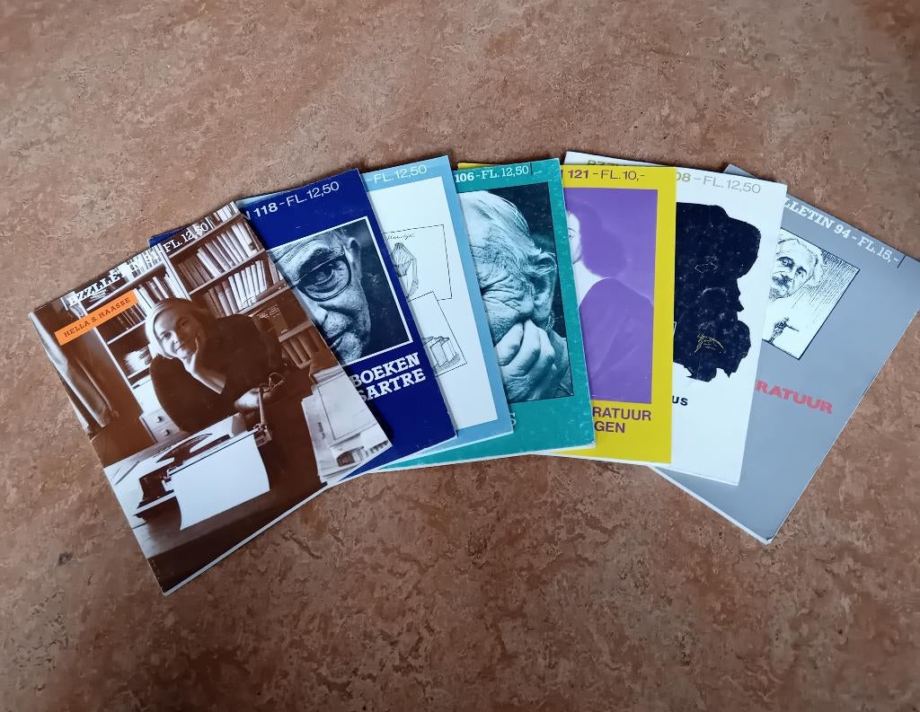 Bzzlletin literair tijdschrift diverse nummers jaren 80, Boeken, Tijdschriften en Kranten, Ophalen, Zo goed als nieuw, Overige typen