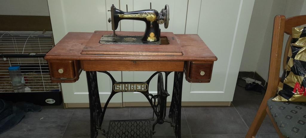 Singer naaimachine, Ophalen