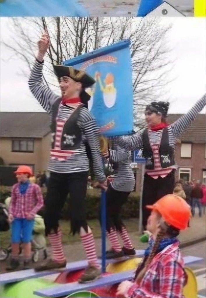 Piratenpakken, Carnaval, Optocht, Loopgroep, Themafeest, Carnaval, Overige maten, Ophalen of Verzenden, Kleding