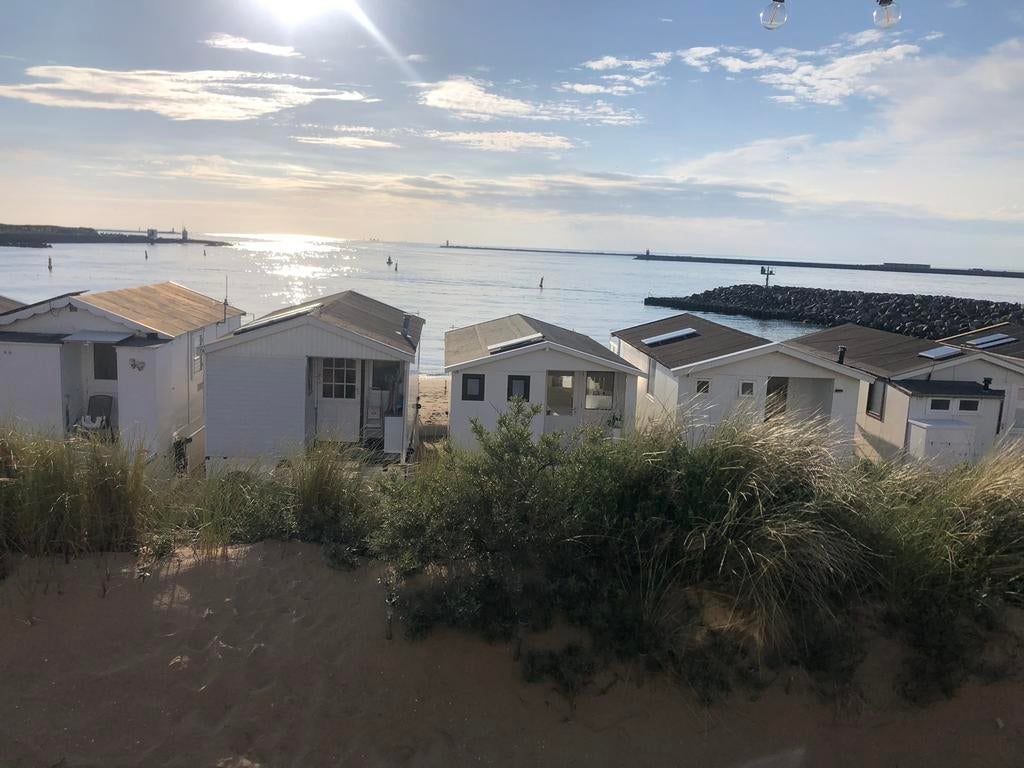 Strandhuisje kleine strand ijmuiden te huur, Drie personen of meer, Ticket of Toegangskaart