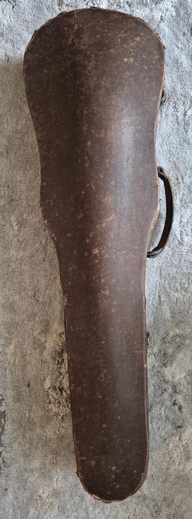 Vintage oude Duitse 4/4 vioolkoffer., Ophalen of Verzenden, Gebruikt, Viool of Altviool