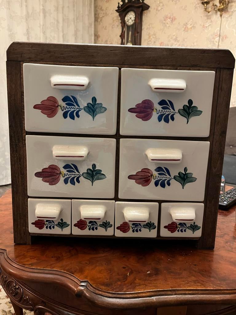 Vintage Roal Holland Kruidenkast (boch), Ophalen