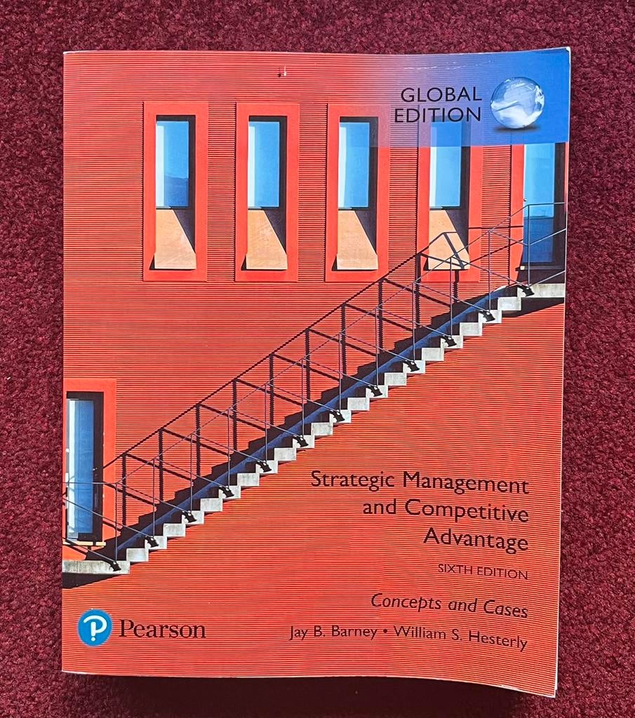 Strategic Management and Competitive Advantage sixth edition, Verzenden, Zo goed als nieuw, Management