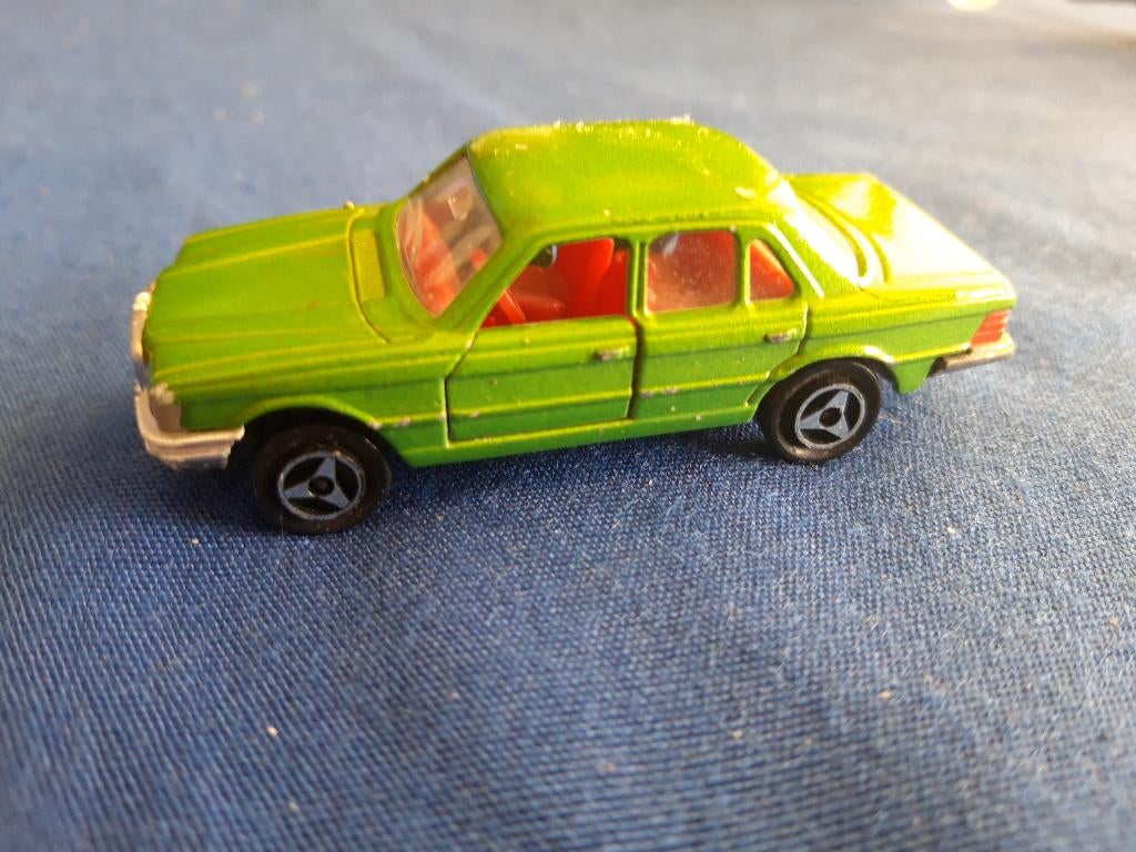 Mercedes-Benz 450 SEL groen metallic, Majorette 1/60, Ophalen of Verzenden, Gebruikt, Auto