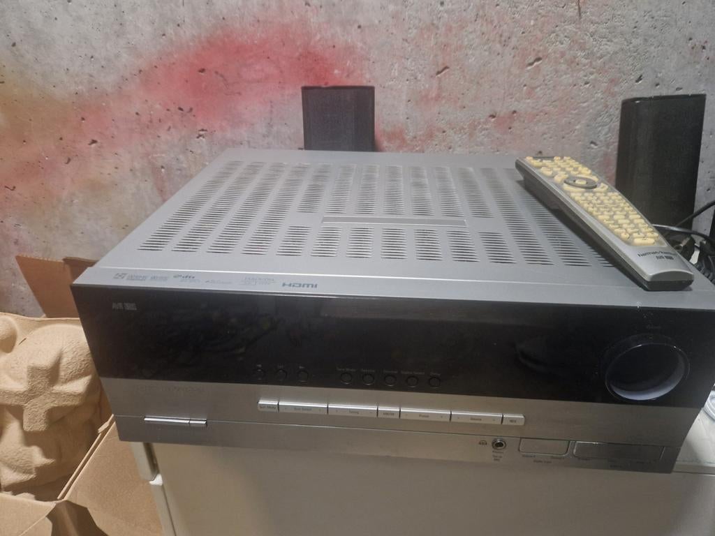 Harman Kardon AVR 347 Receiver met Sub 200w, Ophalen of Verzenden, Gebruikt, 120 watt of meer, Overige merken