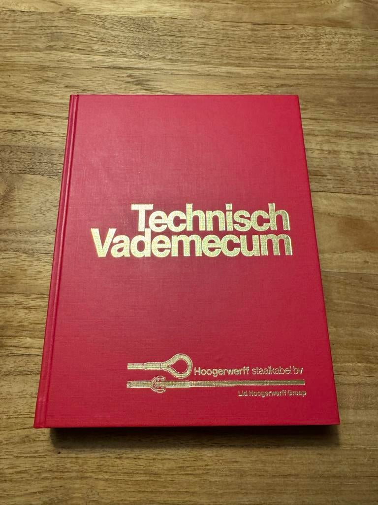 Technisch Vademecum - Hoogerwerff Staalkabel, Boeken, Onbekend, Ophalen of Verzenden, Zo goed als nieuw, Overige onderwerpen