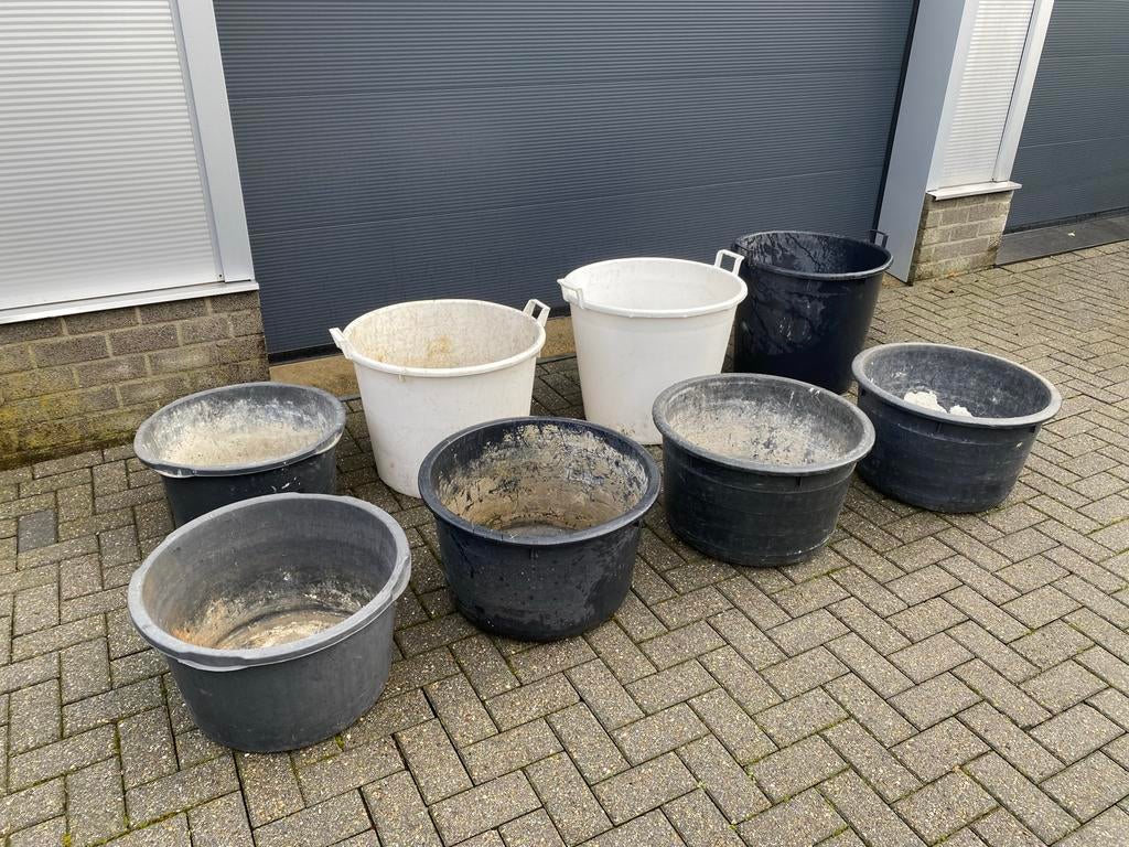 Speciekuipen: 3x 125L & 5x 85L - Diverse Maten, Ophalen, Gebruikt, Bak of Kist, Minder dan 50 cm
