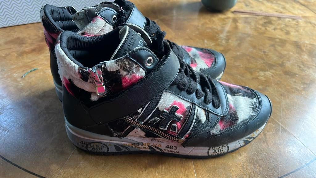 Premiata 39 hoge sneakers, Overige kleuren, Ophalen of Verzenden, Sneakers of Gympen, Gedragen