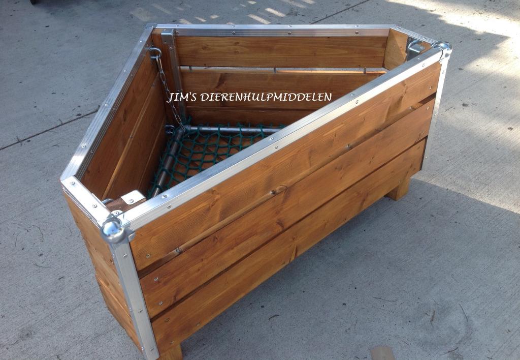 Slowfeeder (hooiruif) hoekmodel Delta, Dieren en Toebehoren, Ophalen of Verzenden, Nieuw, Overige soorten