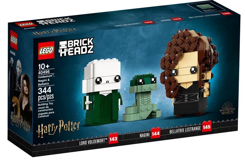 Lego BrickHeadz Voldemort, Nagini & Bellatrix (40496) NIEUW, Ophalen of Verzenden, Nieuw, Complete set, Lego
