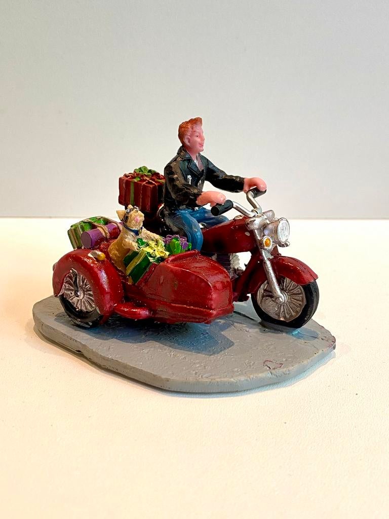 Lemax Side Car Santa (23694), Diversen, Kerst, Verzenden