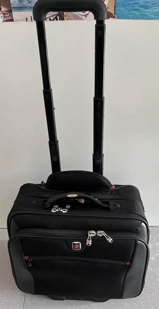 Trolley laptop tas wenger potomac 17” zwart, Ophalen of Verzenden, Zo goed als nieuw