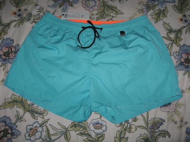 Te koop Heren/jongens zwem short HOM, Verzenden, Maat 46 (S) of kleiner, Blauw, Zwemshort