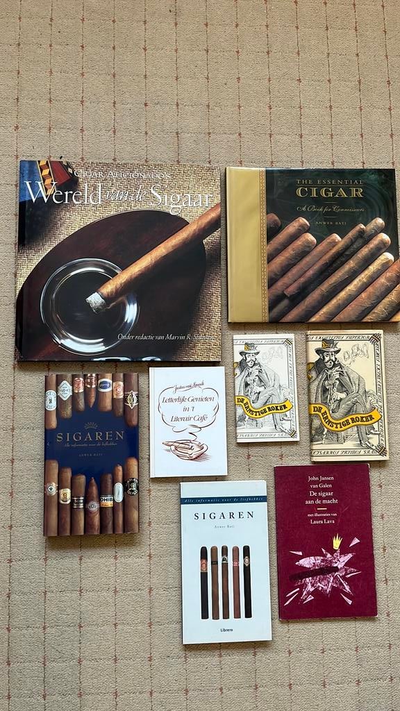 Boeken sigaren, Ophalen of Verzenden, Zo goed als nieuw