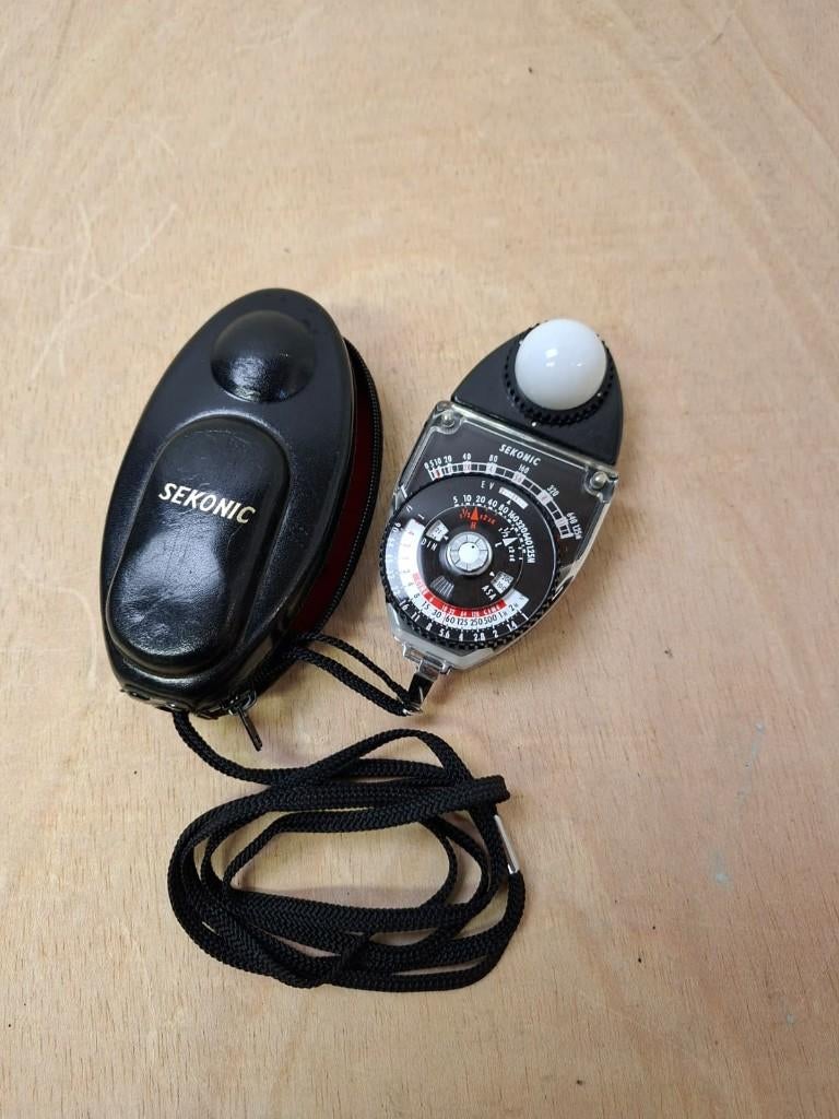 Sekonic Deluxe L-398 analoge belichtingsmeter, Ophalen of Verzenden, Zo goed als nieuw, Overige typen