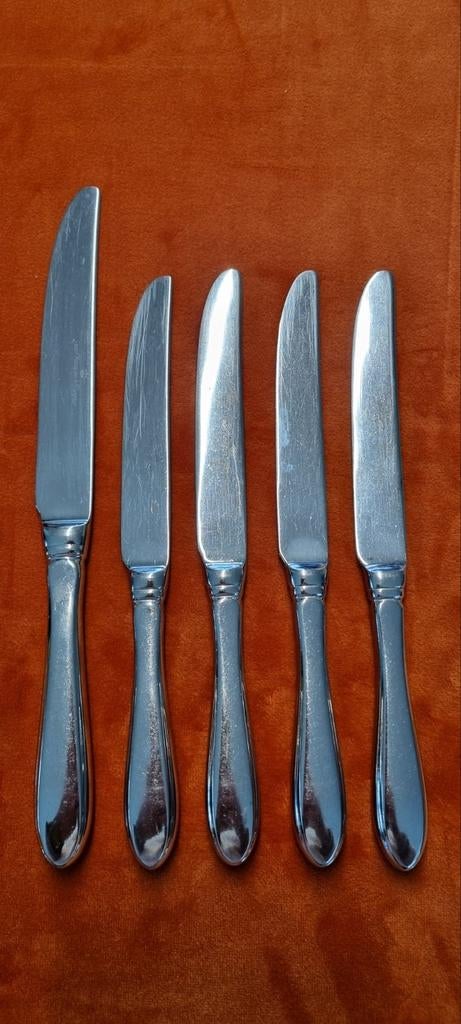 5 messen van Kempen & Begeer puntfilet, Ophalen of Verzenden, Nieuw, Rvs of Chroom