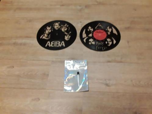 klok lp Pink Floyd/Abba  wandlpThe RollingStones,Elvis foto, Ophalen of Verzenden, Gebruikt, 12 inch