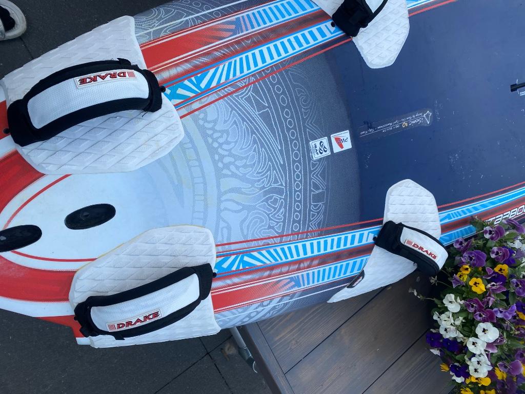 Starboard Isonic 110 en 137, Watersport en Boten, Windsurfen, Ophalen, Gebruikt, Minder dan 250 cm, Plank