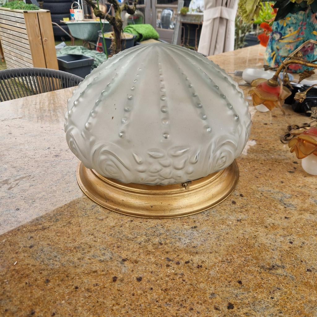 Antieke plafonnière, Ophalen of Verzenden