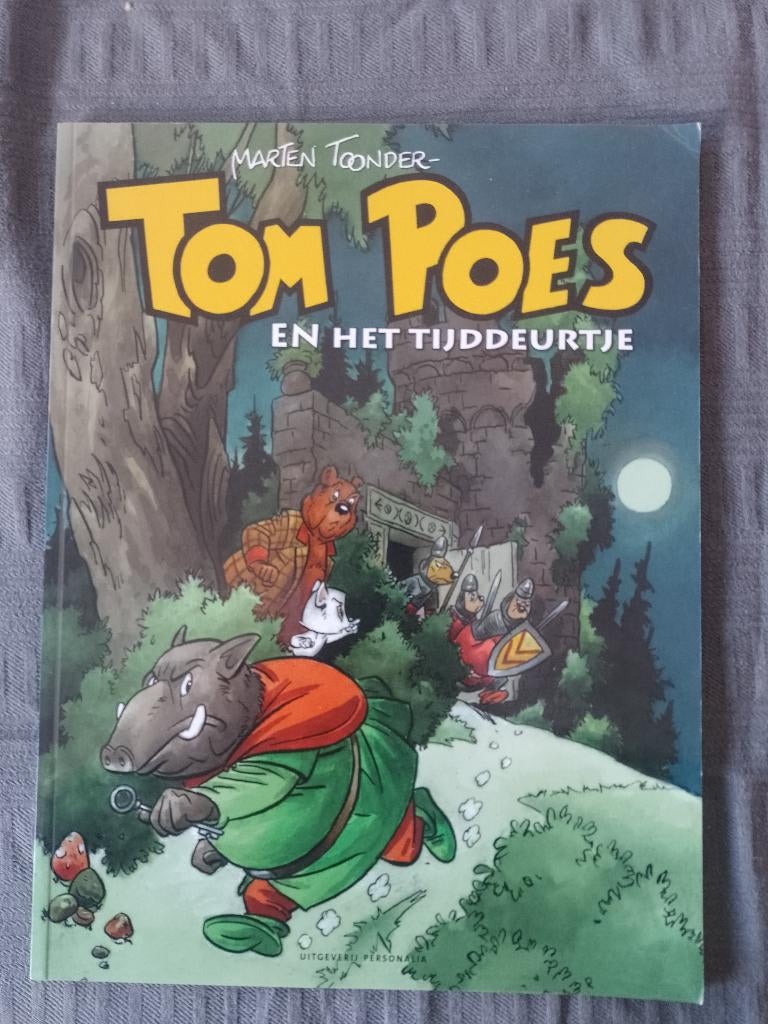 Tom Poes en het tijddeurtje - Marten Toonder., Boeken, Eén stripboek, Ophalen of Verzenden, Gelezen, Marten Toonder