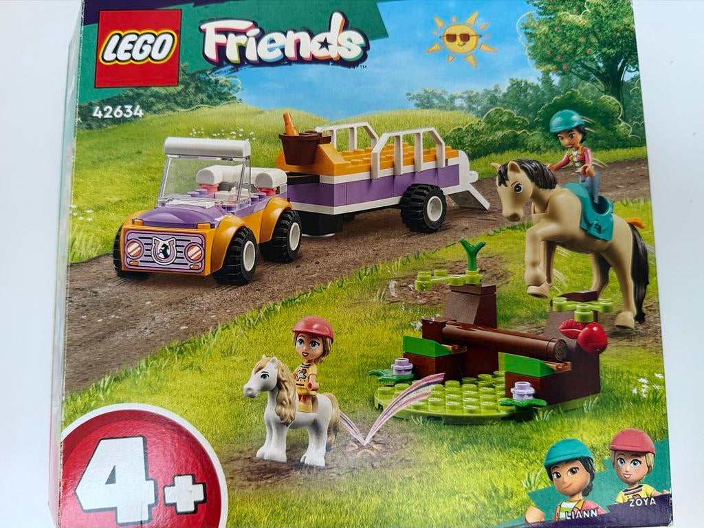 Lego Friends 42634 Paardentrailer en terreinwagen, Ophalen of Verzenden, Zo goed als nieuw, Complete set, Lego