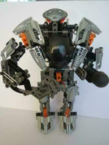 8557 Bionicle, Exo-Toa met bouwtekeningen, Ophalen of Verzenden, Zo goed als nieuw, Complete set, Lego
