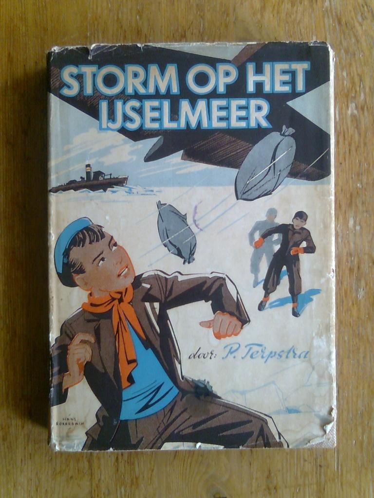 Storm op het IJselmeer, en andere jongensboeken, Boeken, Ophalen of Verzenden, Gelezen