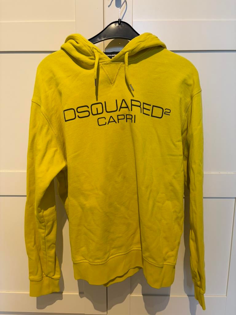 Dsquared Trui - Maat M, Kleding | Heren, Ophalen of Verzenden, Zo goed als nieuw, Maat 48/50 (M), Geel