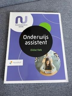 studieboek schoolboek onderwijsassistent didactiek, Boeken, Studieboeken en Cursussen, Ophalen, Nieuw, MBO, Noordhoff Uitgevers