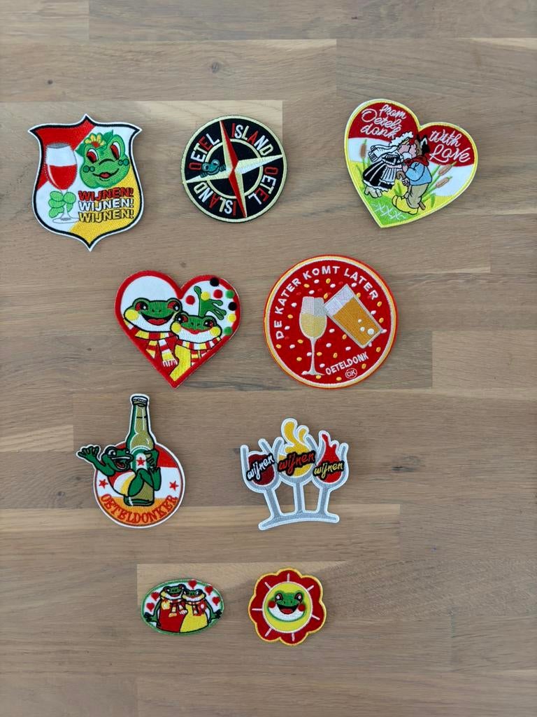 Oeteldonk emblemen, Ophalen of Verzenden, Nieuw, Overige typen